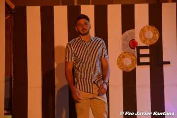 Yashyra Gonzalez y Carlos Santana, Miss y Míster de El Caracol 2018 (Foto Francisco Javier Santana)